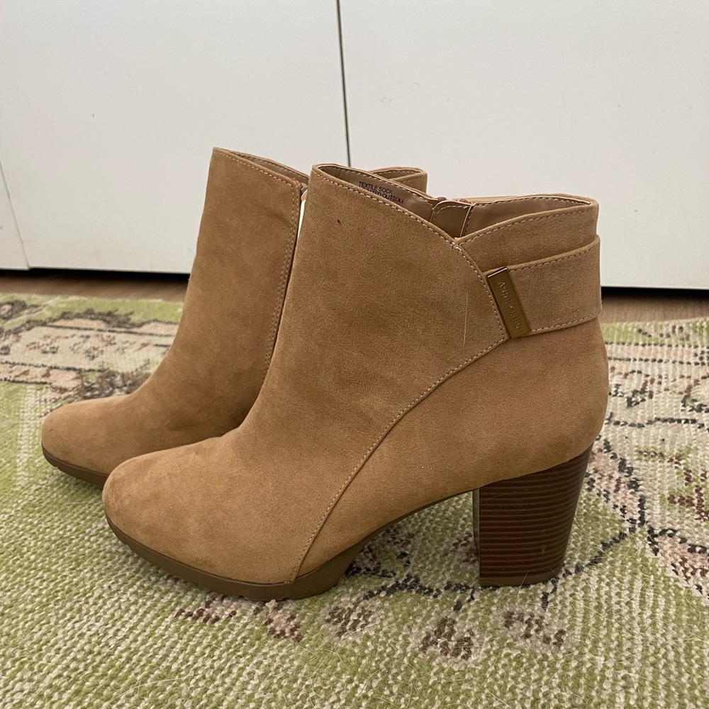 Anne Klein ankle booties